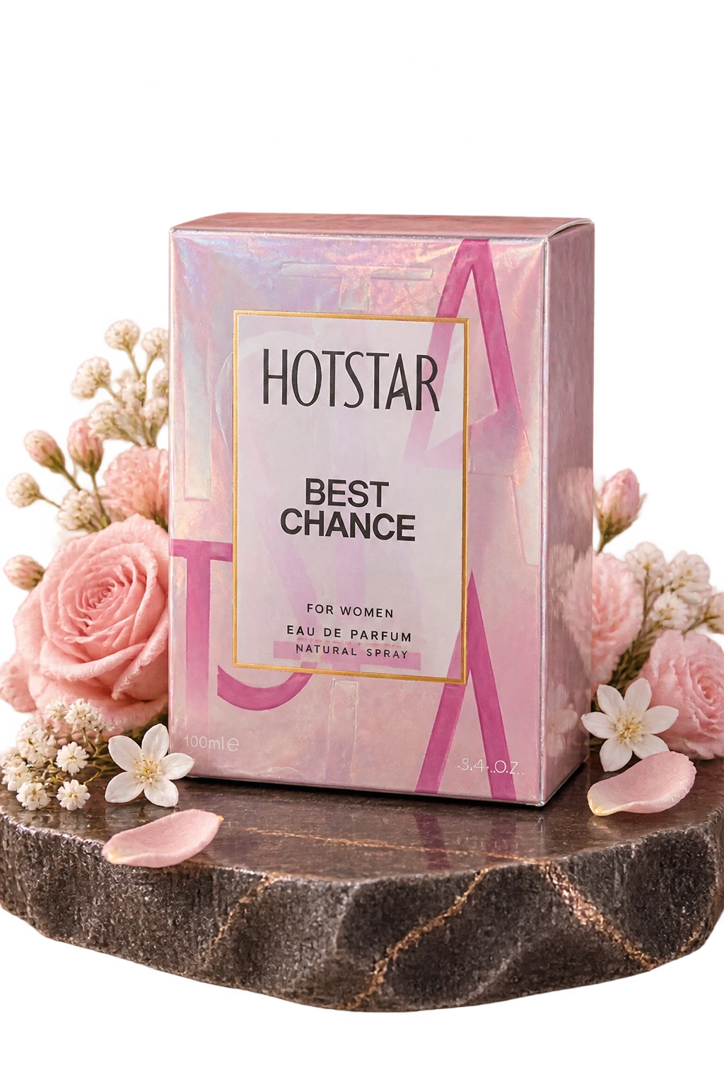 ادوپرفیوم زنانه هات استار مدل بست چنس (Hotstar Best Chance)