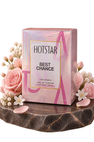 ادوپرفیوم زنانه هات استار مدل بست چنس (Hotstar Best Chance)