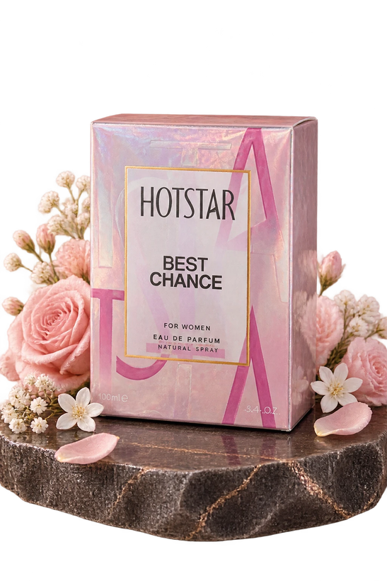 ادوپرفیوم زنانه هات استار مدل بست چنس (Hotstar Best Chance)